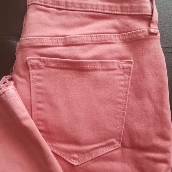 Stylish Pink Women's Jeans - Picture 1 of 5